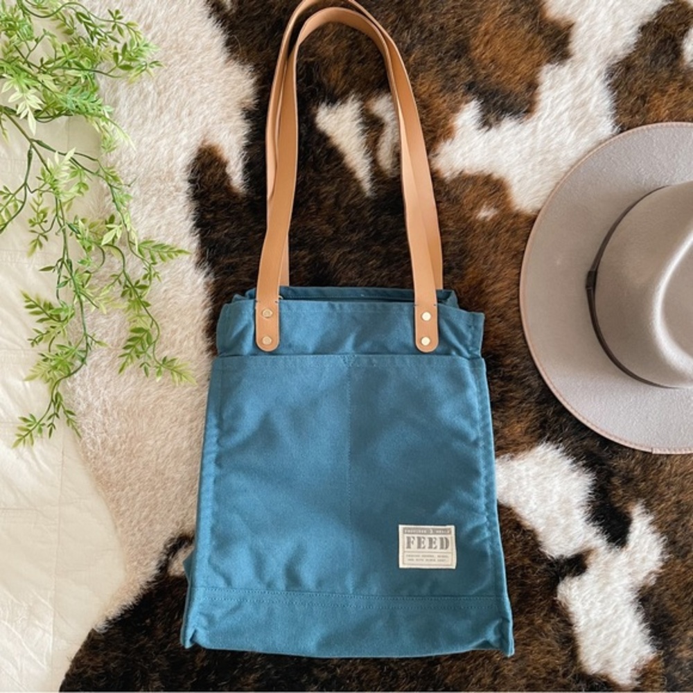 FEED Projects Canvas Market Tote Bag